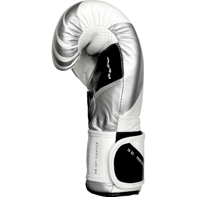 Боксерские перчатки Leone Premium Grey - фото 1