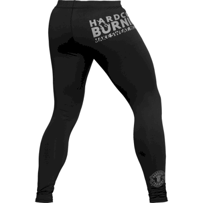 Компрессионные штаны Hardcore Training Burning Black - фото 2