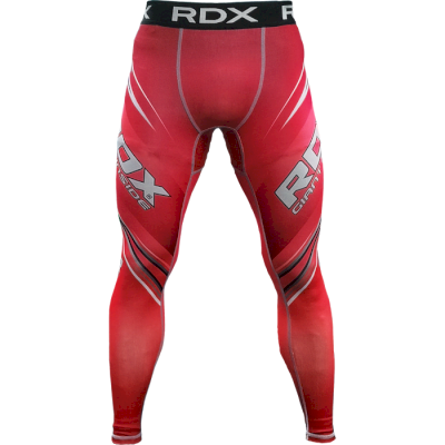 Компрессионные штаны RDX Red - фото 1