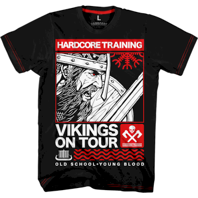 Футболка Hardcore Training Vikings On Tour Black