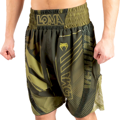 Боксёрские шорты Venum x Loma Commando Khaki. - фото 1