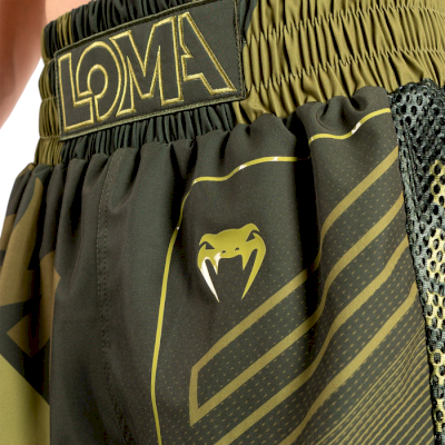 Боксёрские шорты Venum x Loma Commando Khaki. - фото 5