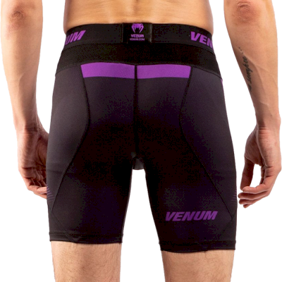 Компрессионные шорты Venum Nogi Black/Purple - фото 1