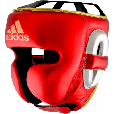 Боксёрский шлем Adidas Adistar Pro Metallic Red
