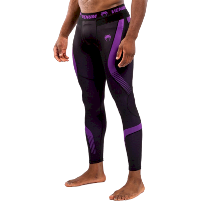 Компрессионные штаны Venum Nogi Black/Purple