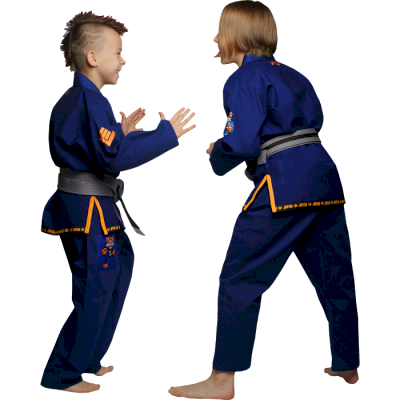 Детское ги Jitsu Tiger Blue - фото 9