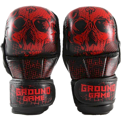 Гибридные перчатки Ground Game Red Skull