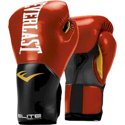 Боксерские перчатки Everlast Elite ProStyle Red/White