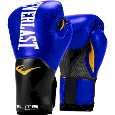 Боксерские перчатки Everlast Elite ProStyle Blue