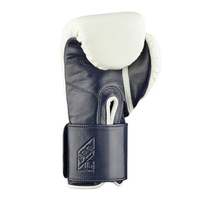 Универсальные тренировочные перчатки Ultimatum Boxing PRO ROYAL NAVY (VELCRO) - фото 3
