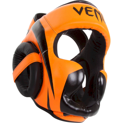 Боксерский шлем Venum Elite Orange