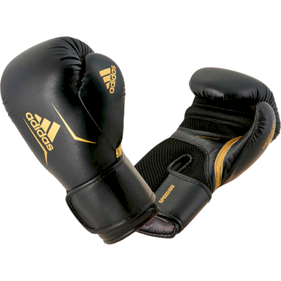 Боксерские перчатки Adidas Speed 100 Black/Gold