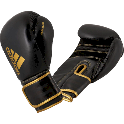 Боксерские перчатки Adidas Hybrid 80 Black/Gold