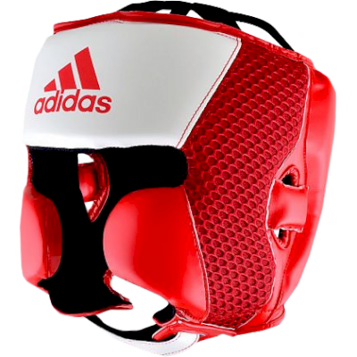 Боксёрский шлем Adidas Hybrid 150 White/Red