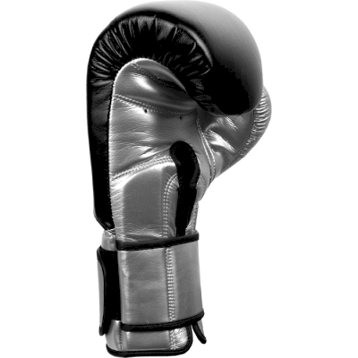 Боксерские перчатки Hardcore Training HardLea Black/Silver - фото 1