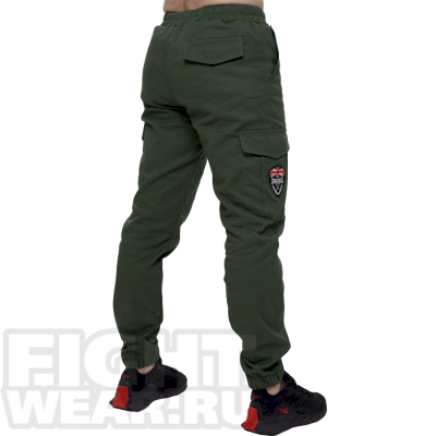 Джоггеры Lonsdale Cargo Jogger Khaki - фото 1