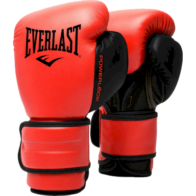 Боксерские перчатки Everlast PowerLock PU 2
