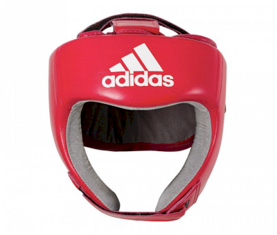 Боксерский шлем Adidas AIBA Red - фото 1