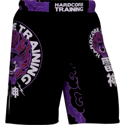 Шорты Hardcore Training Raijin Black/Purple