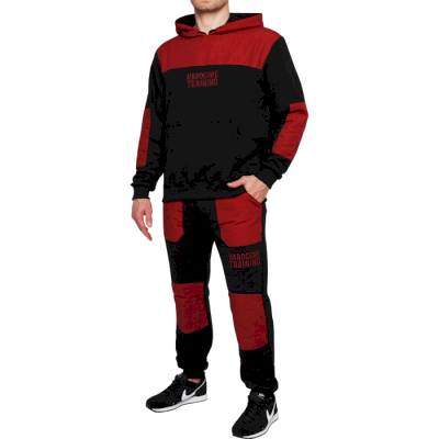 Спортивные штаны Hardcore Training Voyager Black/Red - фото 1