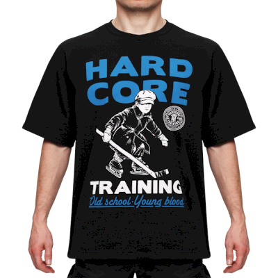 Футболка Hardcore Training YB Black Oversized Fit - фото 4
