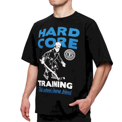 Футболка Hardcore Training YB Black Oversized Fit - фото 5