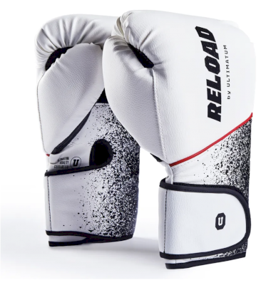 Боксерские перчатки Ultimatum тренировочные Reload MR-200 White - фото 1
