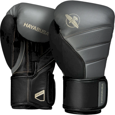 Боксерские перчатки Hayabusa T3 Charcoal/Black
