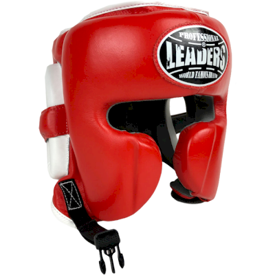 Боксерский шлем Leaders LS MEX Red