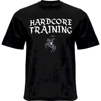 Футболка Hardcore Training Knight Black Oversized Fit - фото 1
