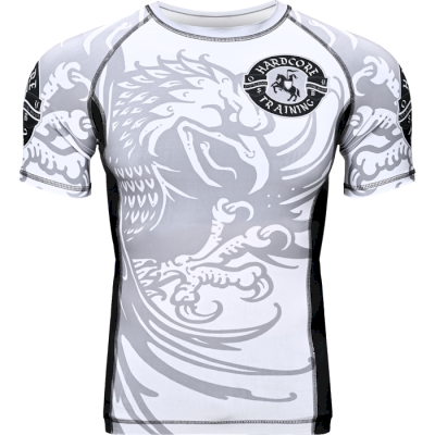 Рашгард Hardcore Training Heraldry White SS
