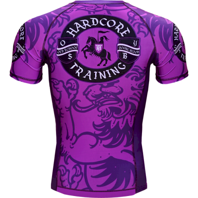 Рашгард Hardcore Training Heraldry Magenta SS - фото 1