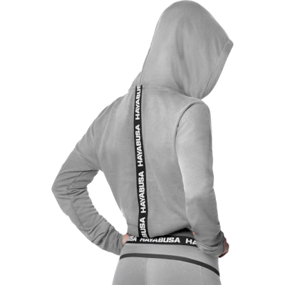 Худи Hayabusa Women’s Cozy Fleece Cropped Hoodie Grey - фото 1