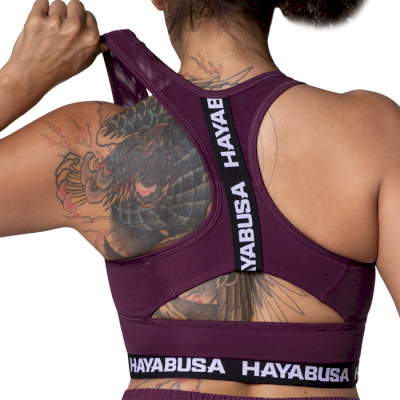 Женский топик Hayabusa Crossback Sports Bra Wine - фото 1