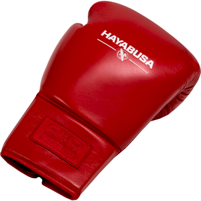 Перчатки на шнурках Hayabusa Pro Lace Boxing Gloves Red - фото 1