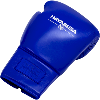 Перчатки на шнурках Hayabusa Pro Lace Boxing Gloves Blue - фото 1