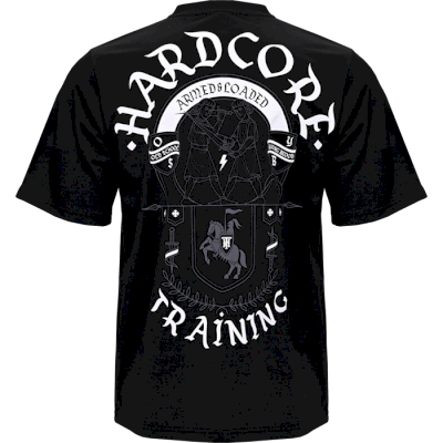 Футболка Hardcore Training Knight Black Oversized Fit - фото 1