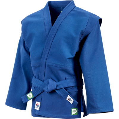 Куртка для самбо Green Hill Мастер Blue - фото 1
