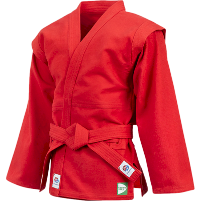 Куртка для самбо Green Hill Мастер Red - фото 1