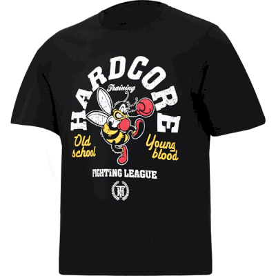 Футболка Hardcore Training Fighting League Black Oversized Fit