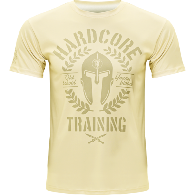 Тренировочная футболка Hardcore Training Helmet Sand