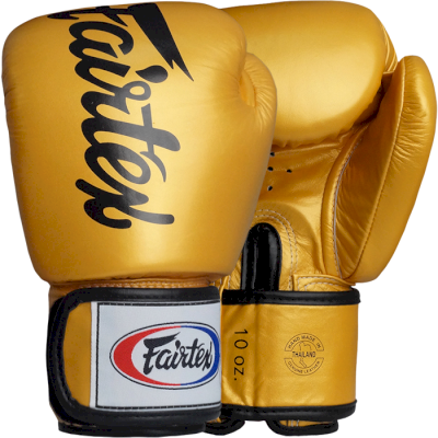 Боксерские перчатки Fairtex BGV19 Tight Fit Deluxe Yellow - фото 3