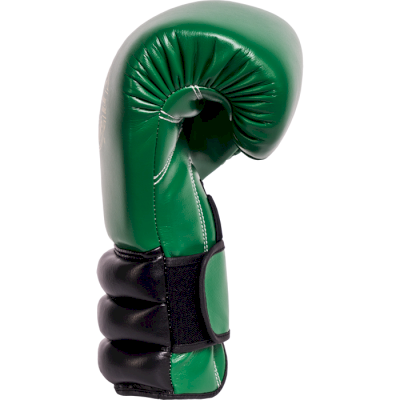 Боксерские перчатки Hardcore Training GRT1 Boxing Gloves Green/Black/Yellow - фото 2