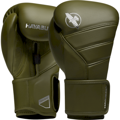 Боксерские перчатки Hayabusa T3 Kanpeki Olive Green
