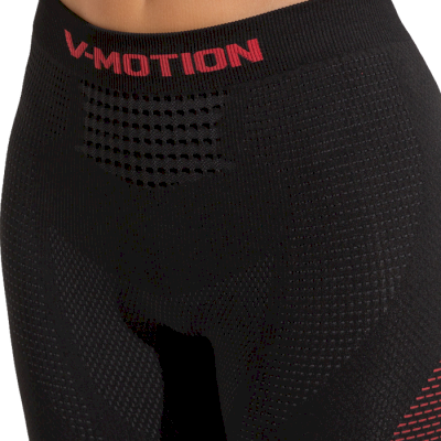 Комплект женского термобелья V-Motion Alpinesports ASW Черно-красный - фото 6