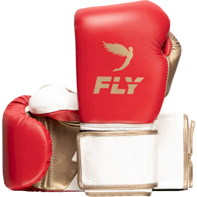 Перчатки Fly Superloop Lightning Red/White/Gold