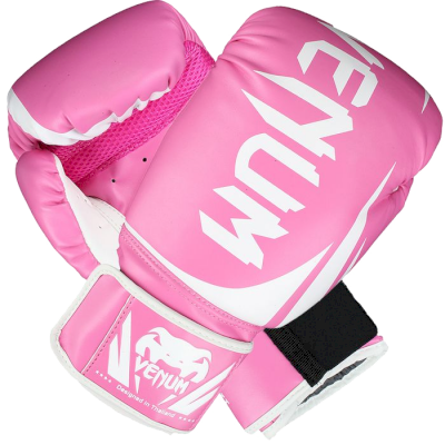Детские боксерские перчатки Venum Challenger 2.0 Pink - фото 1