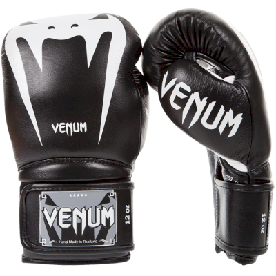 Боксерские Перчатки Venum Giant 3.0 Black/White - фото 1