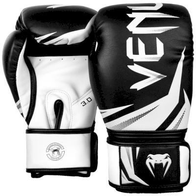 Перчатки Venum Challenger 3.0 Black/White