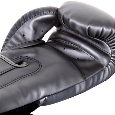 Боксерские перчатки Venum Elite Grey/Grey - фото 1